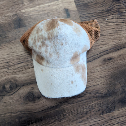 Cowhide hat