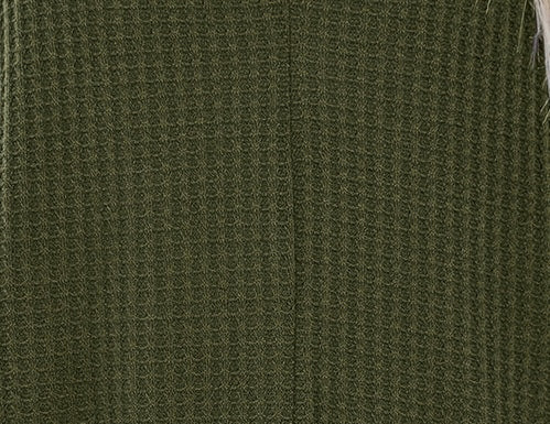 waffle knit jumpsuit